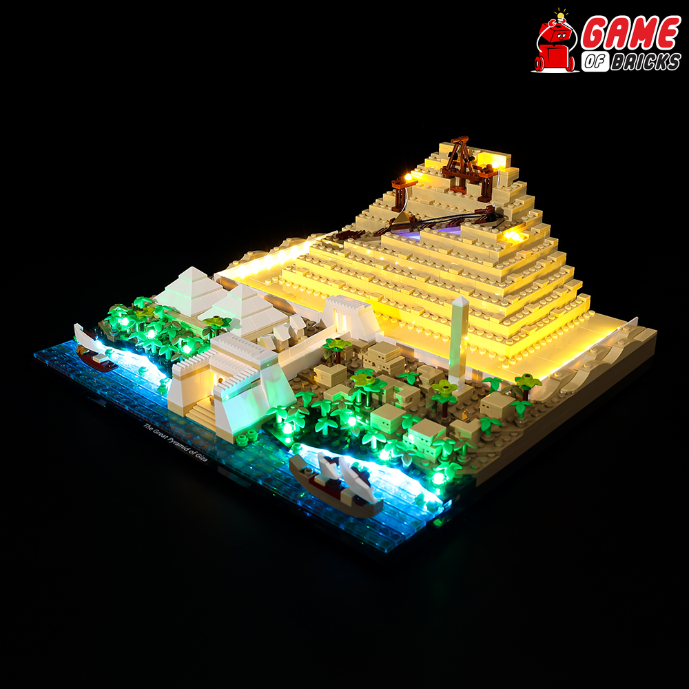 Light Kit for Great Pyramid of Giza 21058