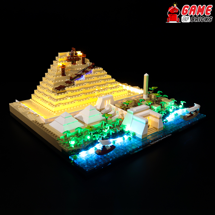 Light Kit for Great Pyramid of Giza 21058