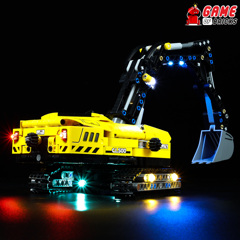 LEGO Heavy-Duty Excavator 42121 Light Kit