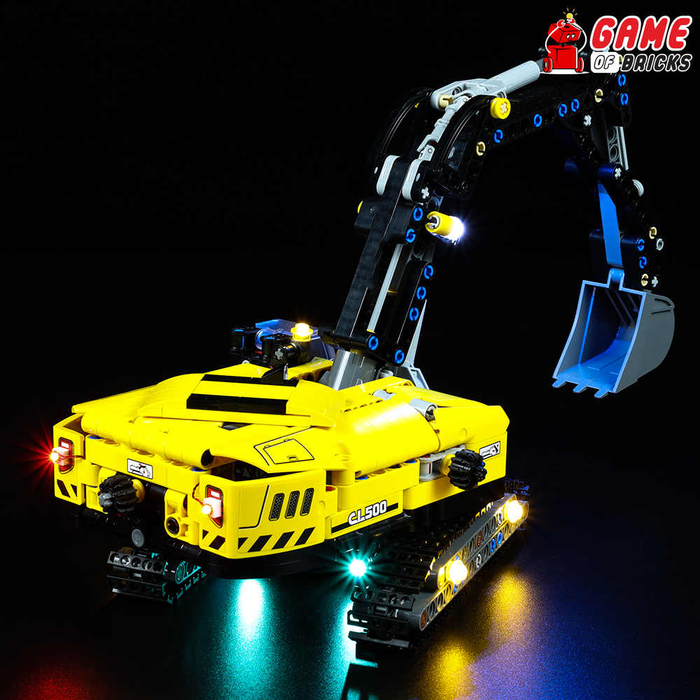 LEGO Heavy-Duty Excavator 42121 Light Kit