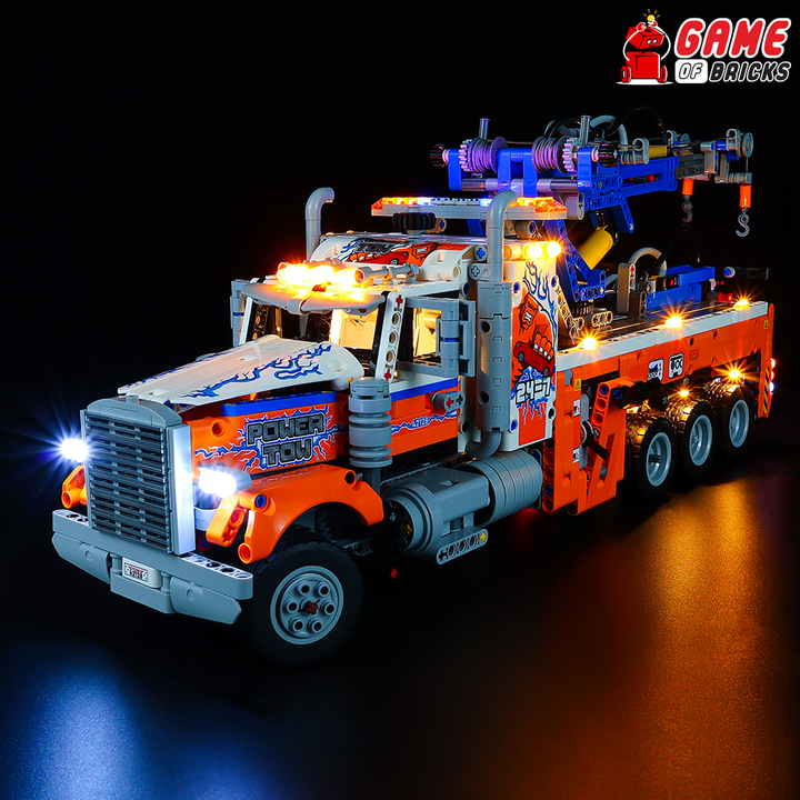 LEGO Heavy-duty Tow Truck 42128 Light Kit