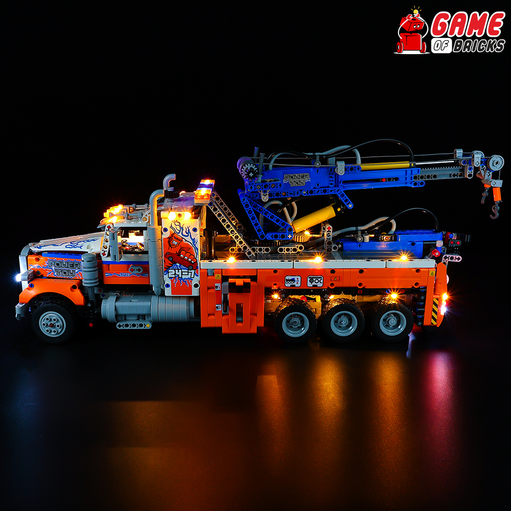 LEGO Heavy-duty Tow Truck 42128 Light Kit