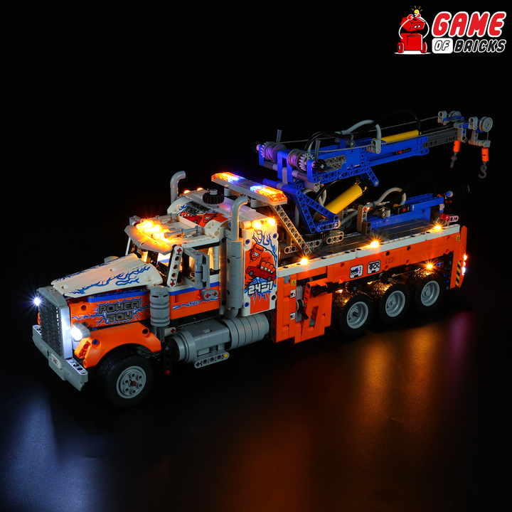 LEGO Heavy-duty Tow Truck 42128 Light Kit