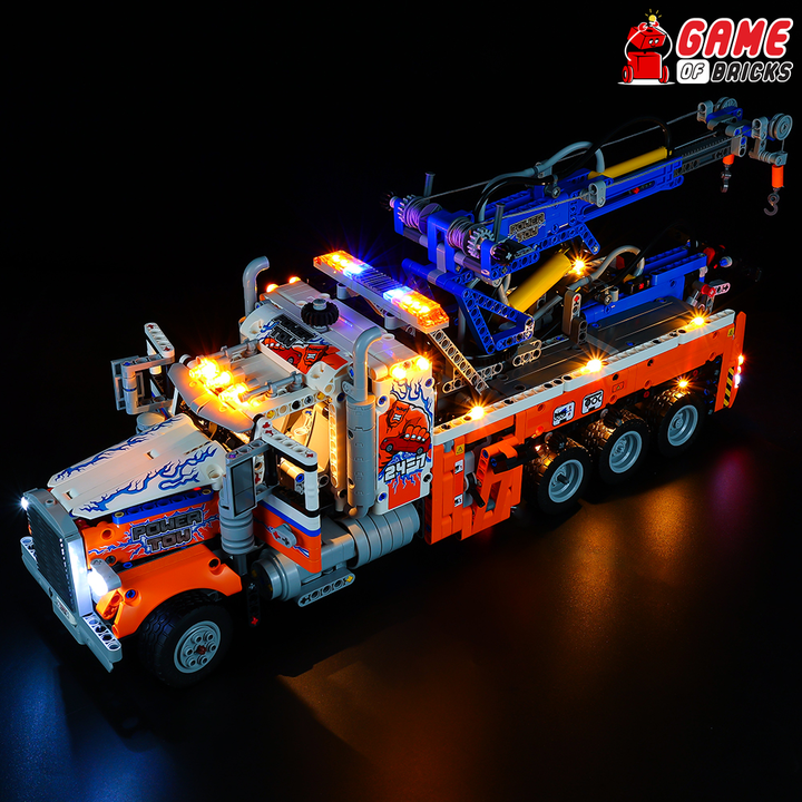 LEGO Heavy-duty Tow Truck 42128 Light Kit