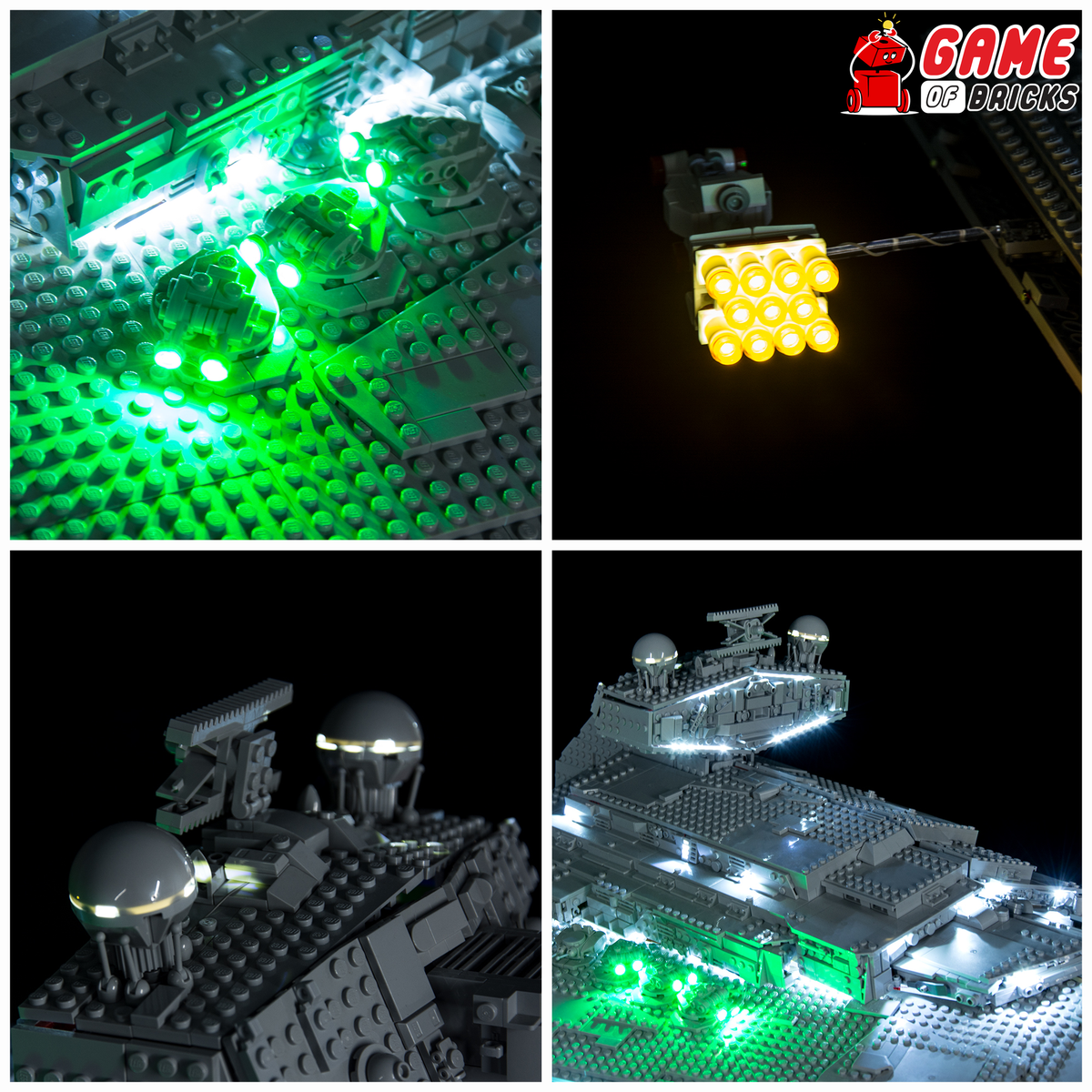 LEGO Imperial Star Destroyer 75252 Light Kit