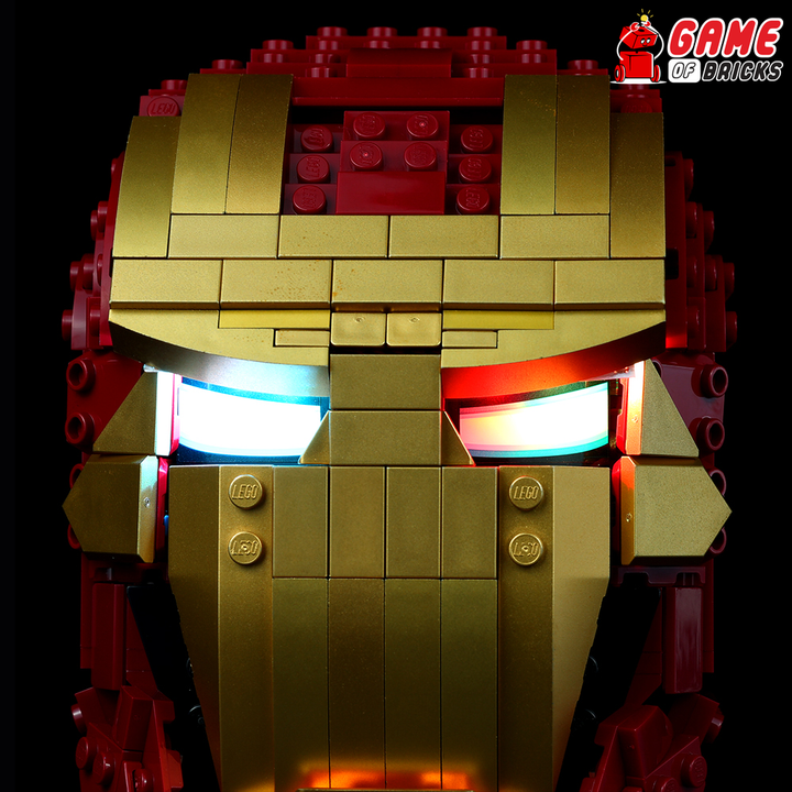 LEGO Iron Man Helmet 76165 Light Kit