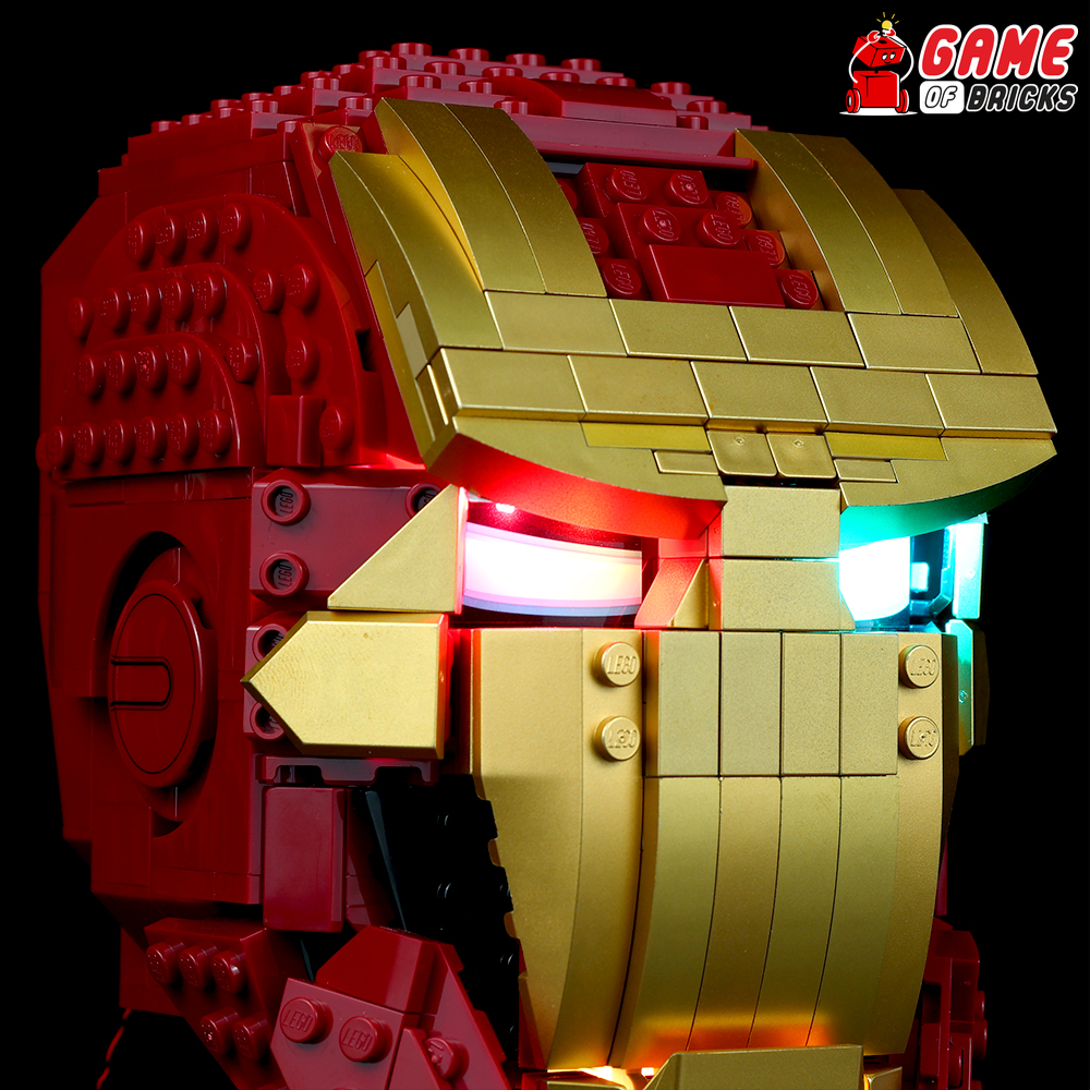 LEGO Iron Man Helmet 76165 Light Kit