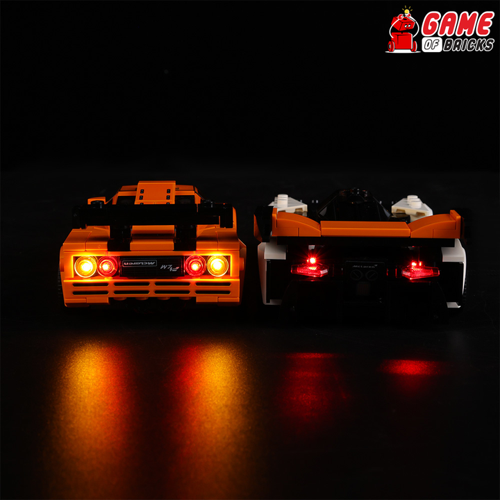 LEGO McLaren Solus GT & McLaren F1 LM 76918 Light Kit