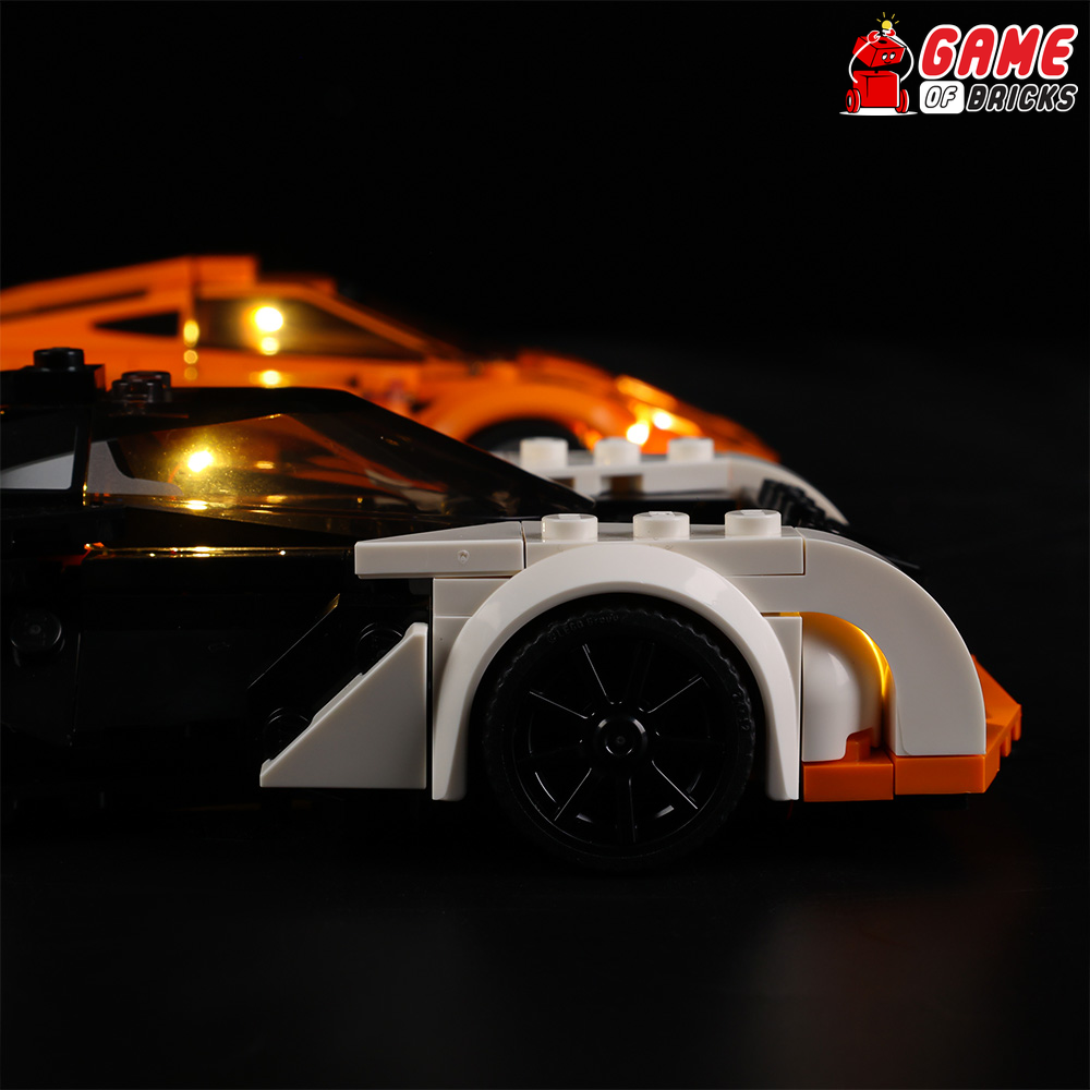 LEGO McLaren Solus GT & McLaren F1 LM 76918 Light Kit