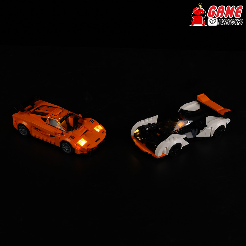 LEGO McLaren Solus GT & McLaren F1 LM 76918 Light Kit