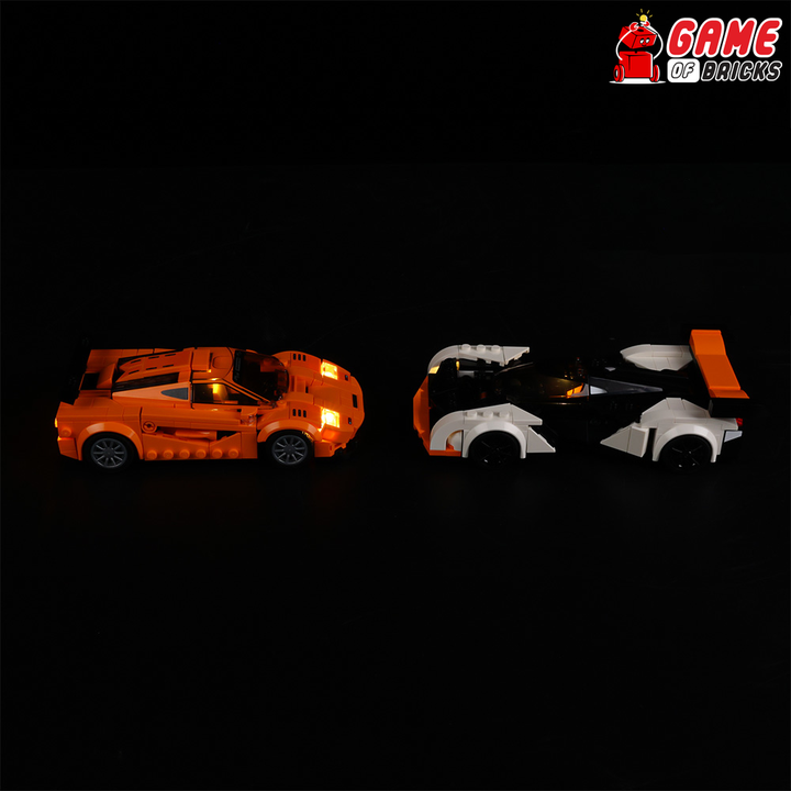 LEGO McLaren Solus GT & McLaren F1 LM 76918 Light Kit