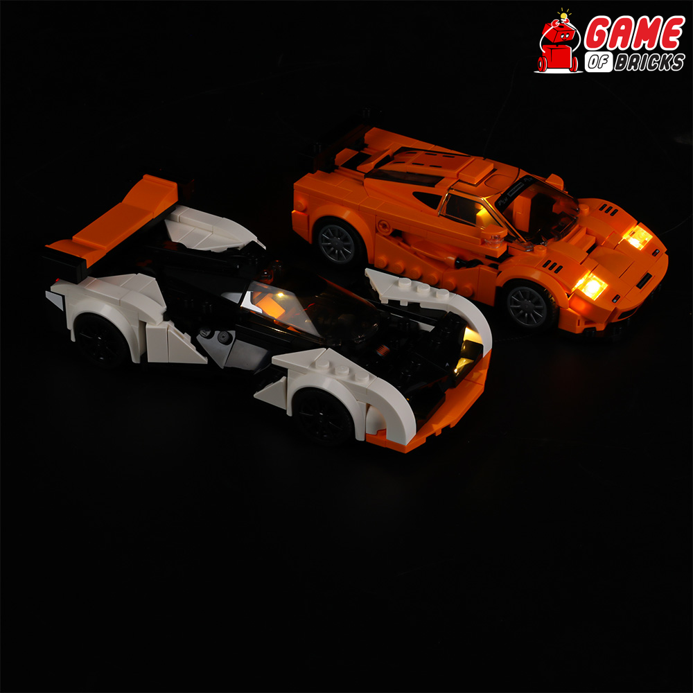 LEGO McLaren Solus GT & McLaren F1 LM 76918 Light Kit