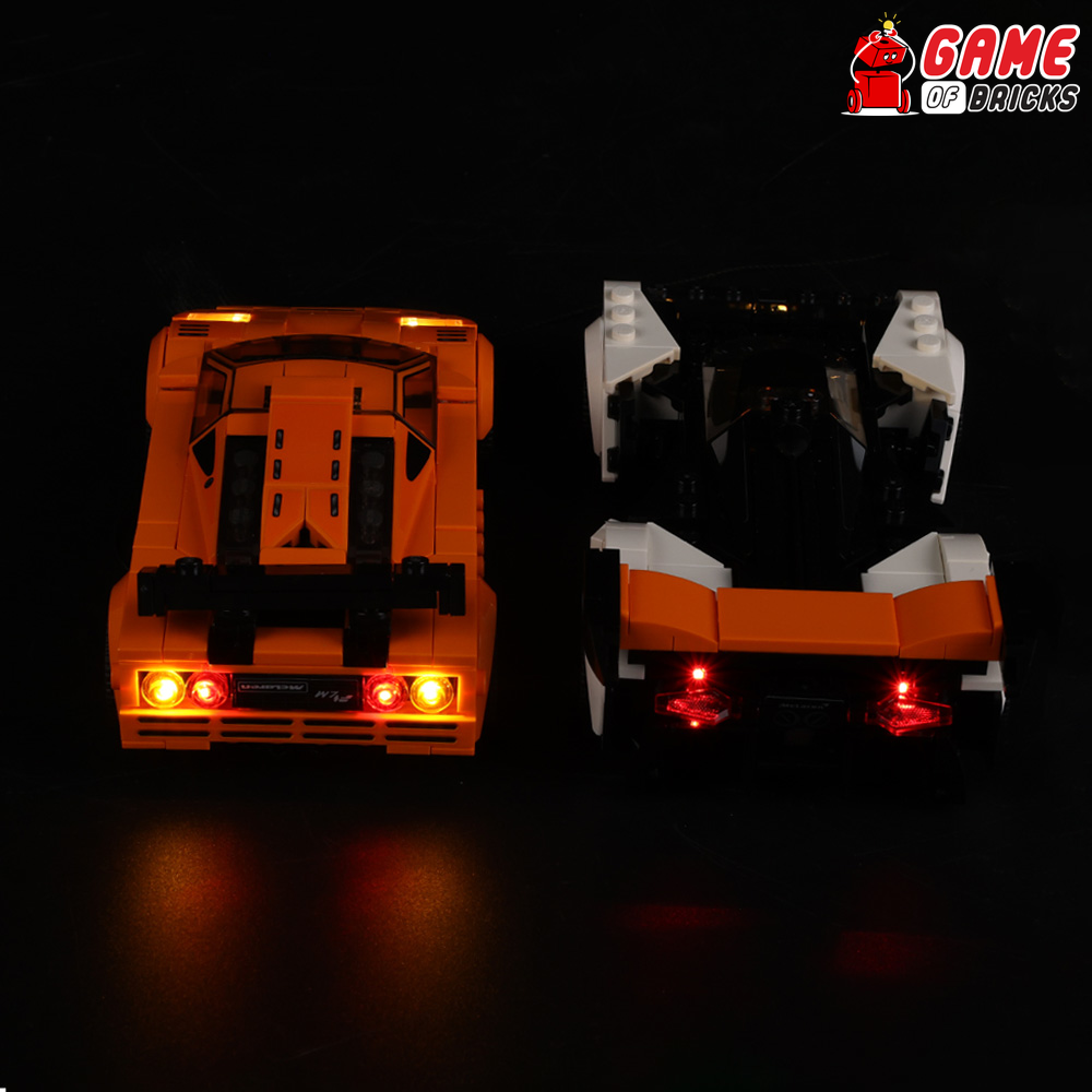 LEGO McLaren Solus GT & McLaren F1 LM 76918 Light Kit