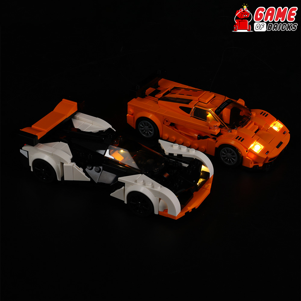 LEGO McLaren Solus GT & McLaren F1 LM 76918 Light Kit