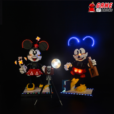 Light Kit for LEGO® Mickey Mouse & Minnie Mouse Buildable Characters 43179