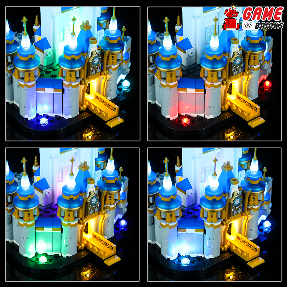 LEGO Mini Disney Castle 40478 Light Kit