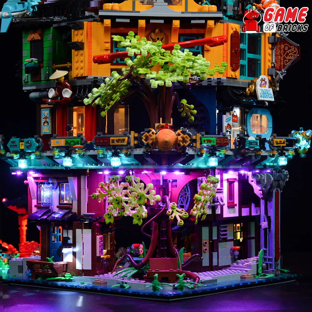 LEGO NINJAGO City Gardens 71741 Light Kit