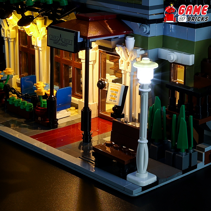 LEGO Parisian Restaurant 10243 Light Kit