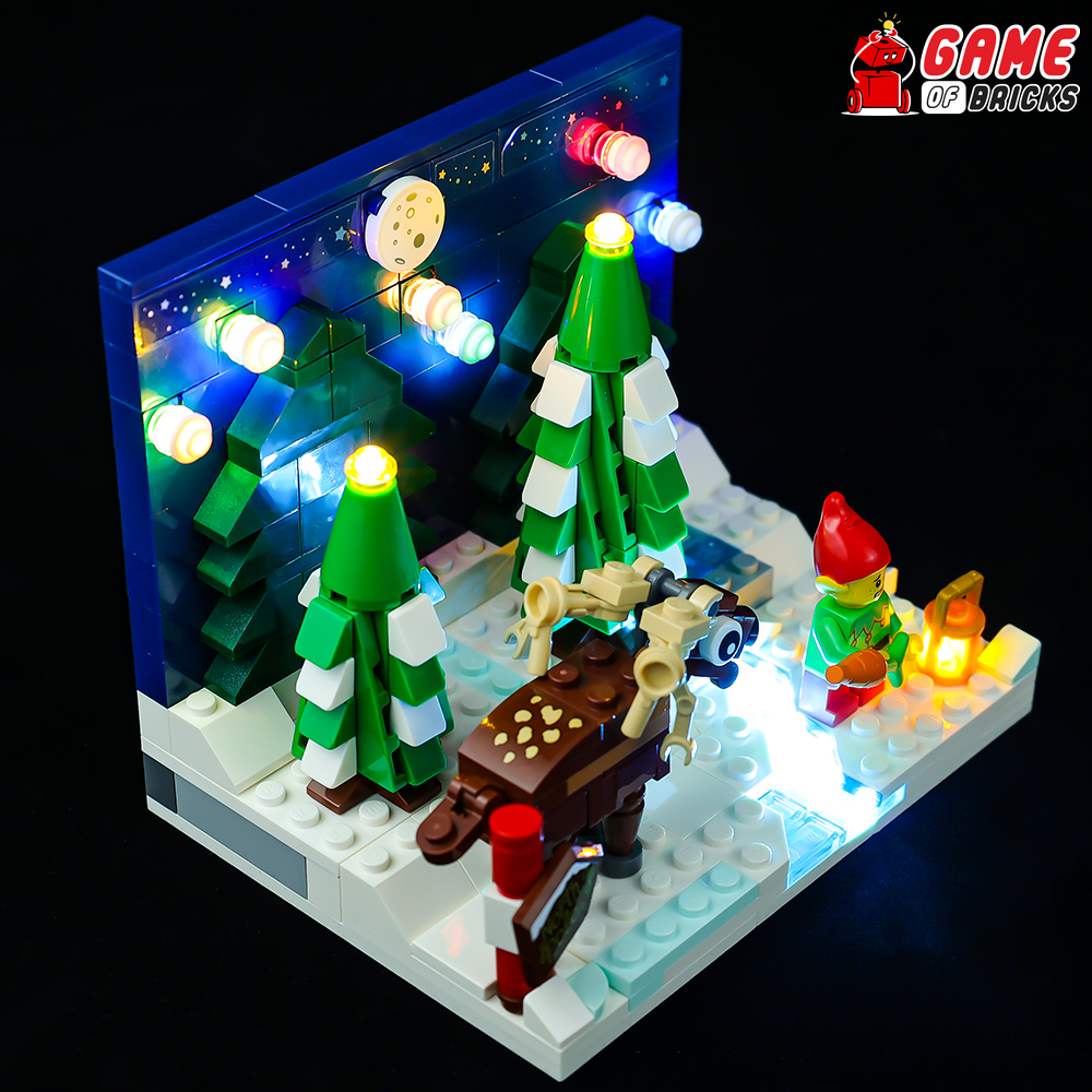 LEGO Santa's Front Yard 40484 Light Kit