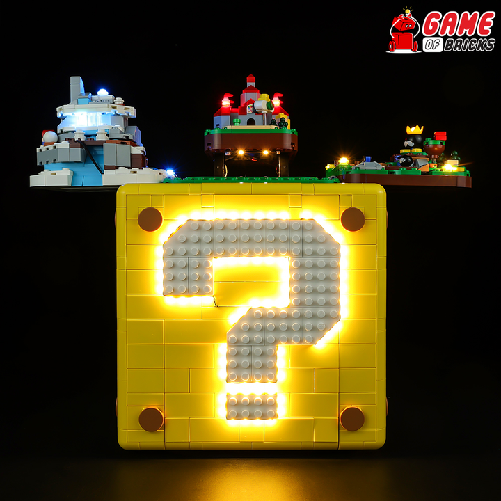 Light Kit for Super Mario 64 Question Mark Block 71395