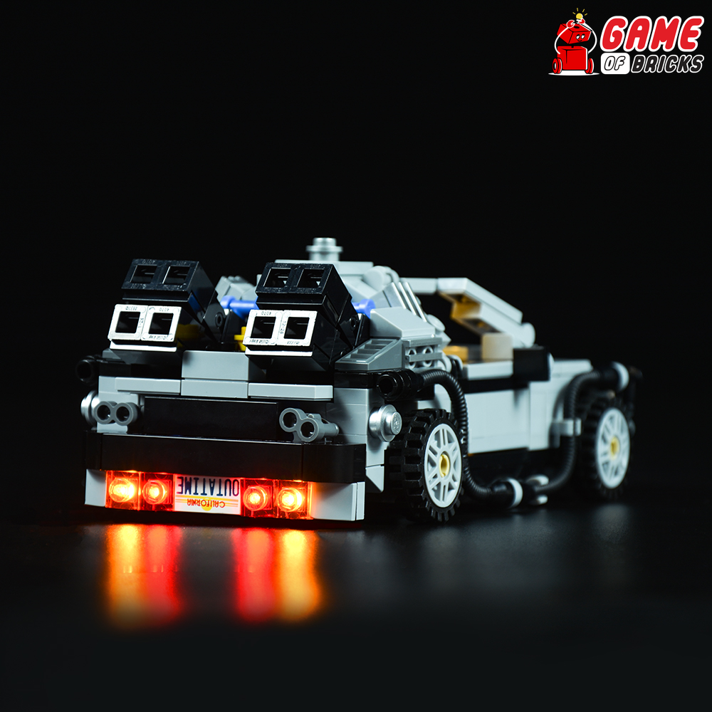 LEGO The DeLorean Time Machine 21103 Light Kit