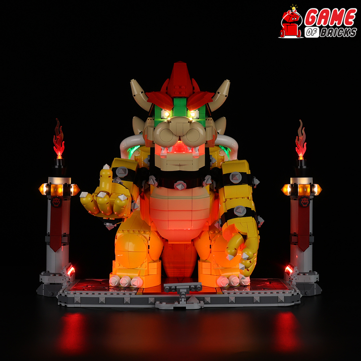 Light Kit for The Mighty Bowser 71411