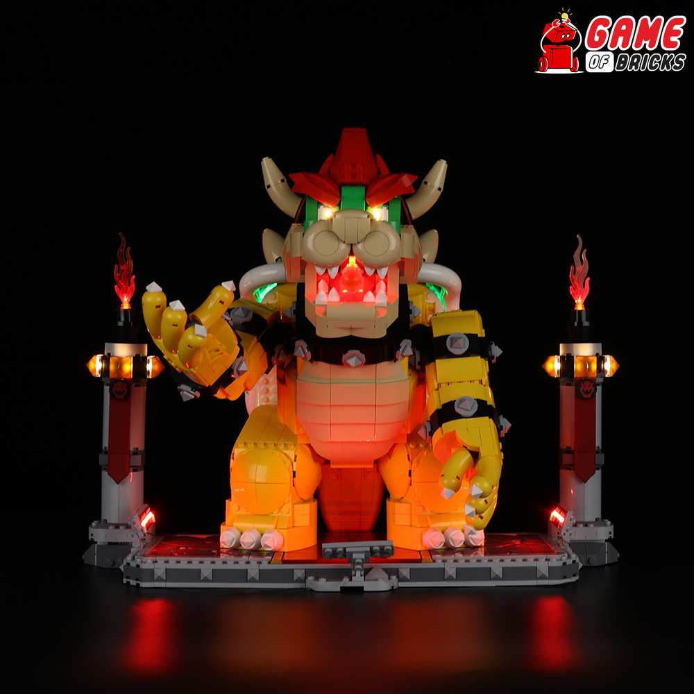 Light Kit for The Mighty Bowser 71411