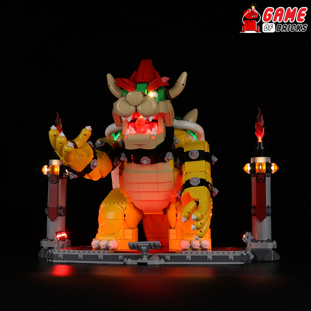 Light Kit for The Mighty Bowser 71411