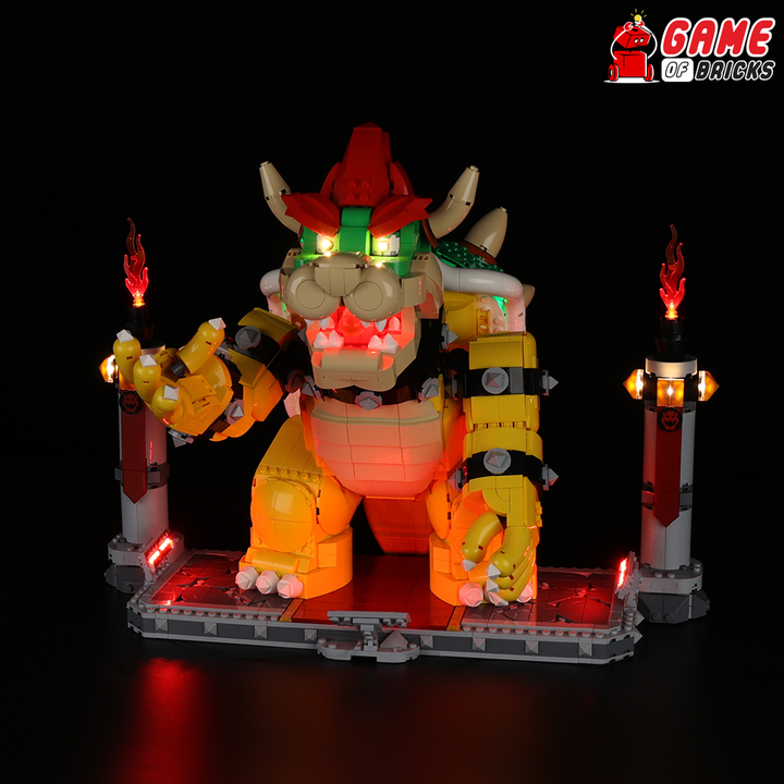 Light Kit for The Mighty Bowser 71411