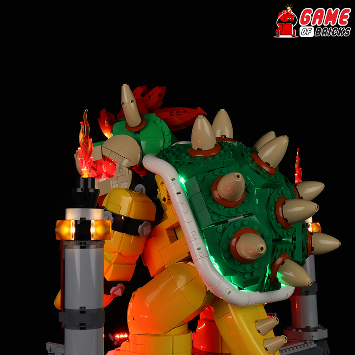 Light Kit for The Mighty Bowser 71411