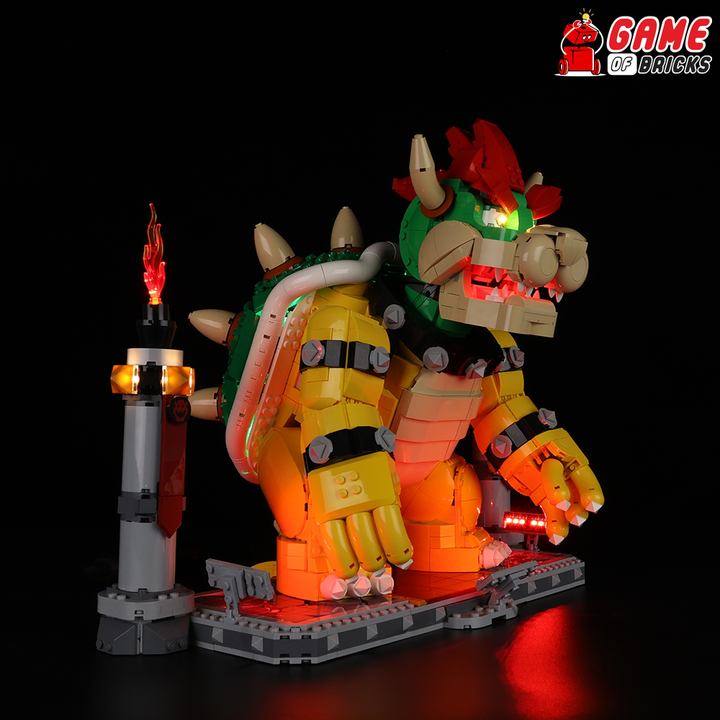 Light Kit for The Mighty Bowser 71411