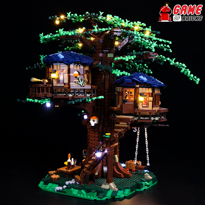 Light Kit for Tree House 21318 (Updated)