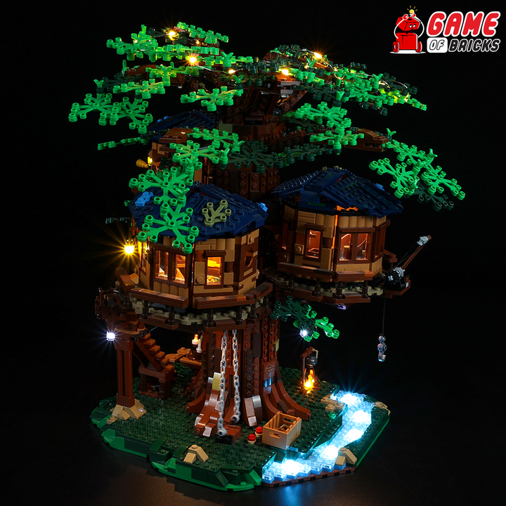 Light Kit for Tree House 21318 (Updated)