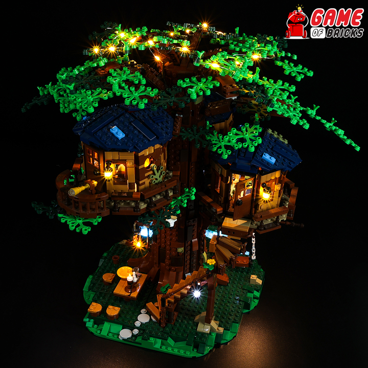 Light Kit for Tree House 21318 (Updated)