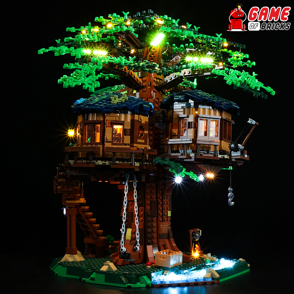 Light Kit for Tree House 21318 (Updated)