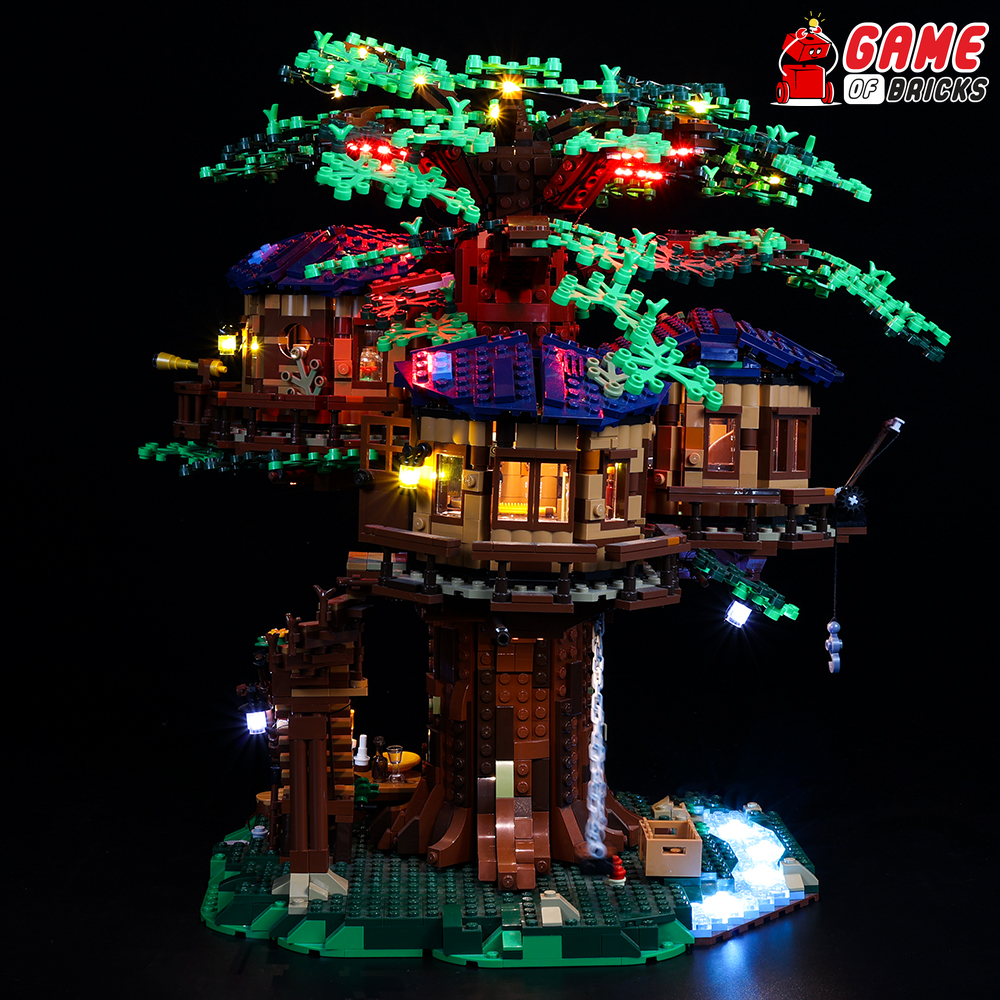 Light Kit for Tree House 21318 (Updated)